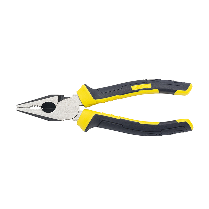 Great Wall Industrial-Grade German-Style Bi-Color Handle Combination Pliers，Labor-Saving