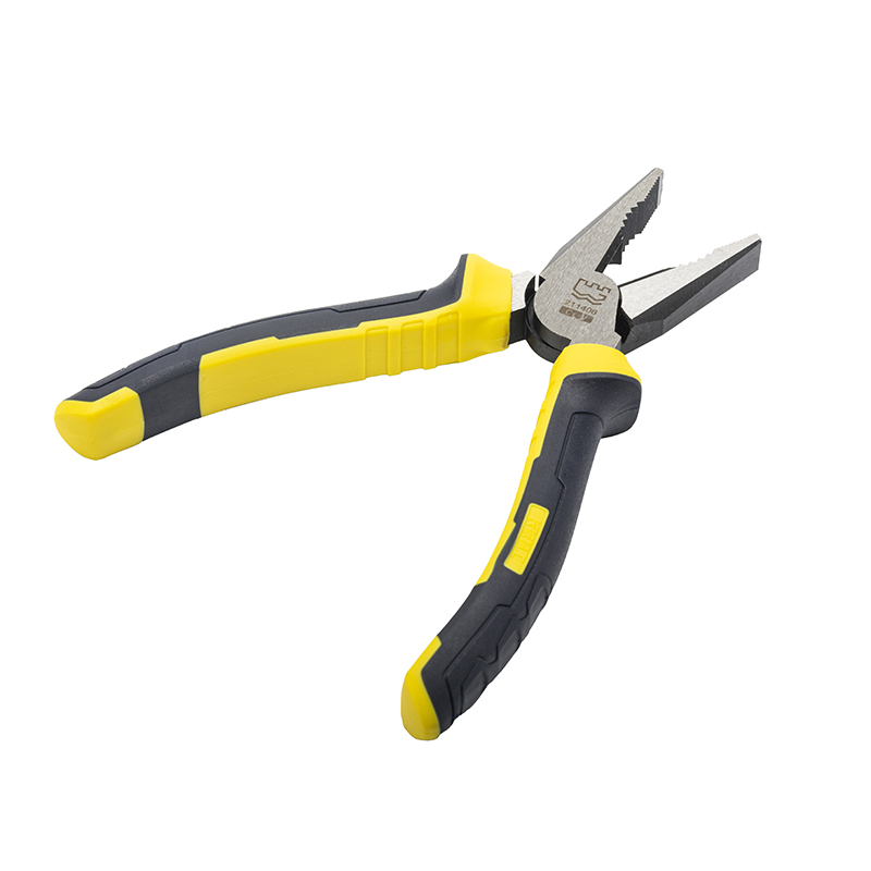 Great Wall Industrial-Grade German-Style Bi-Color Handle Combination Pliers，Labor-Saving