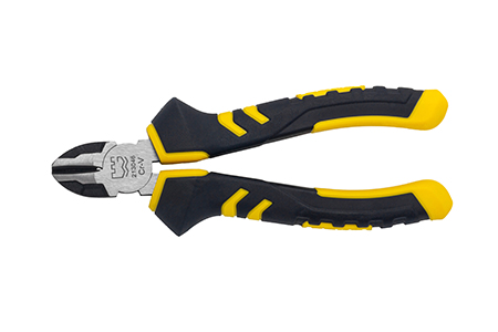 Great Wall Industrial-Grade German-Style Bi-Color Handle Diagonal Cutters Pliers，Labor-Saving