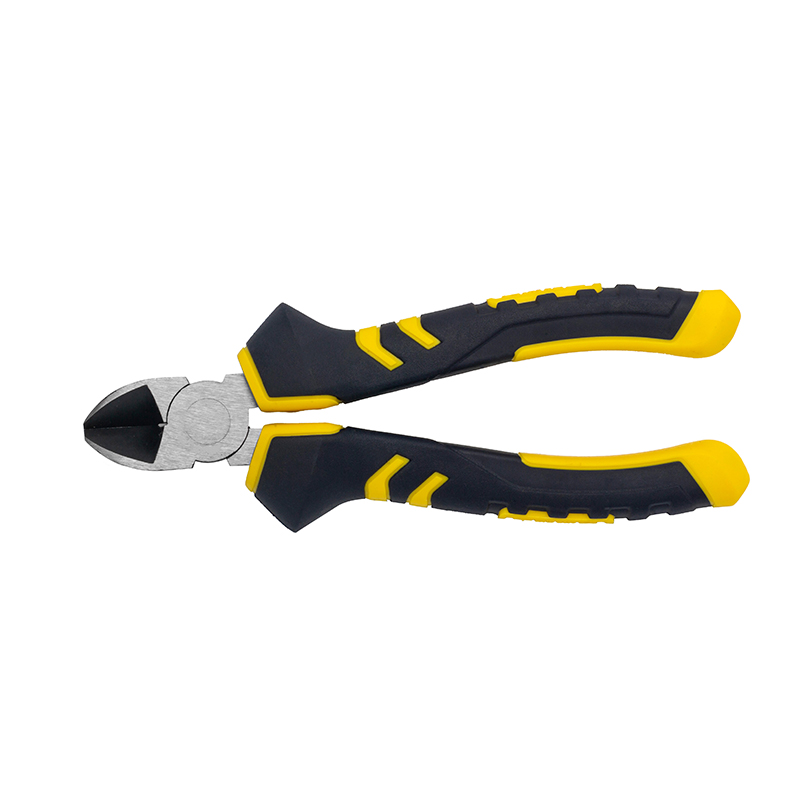 Great Wall Industrial-Grade German-Style Bi-Color Handle Diagonal Cutters Pliers，Labor-Saving