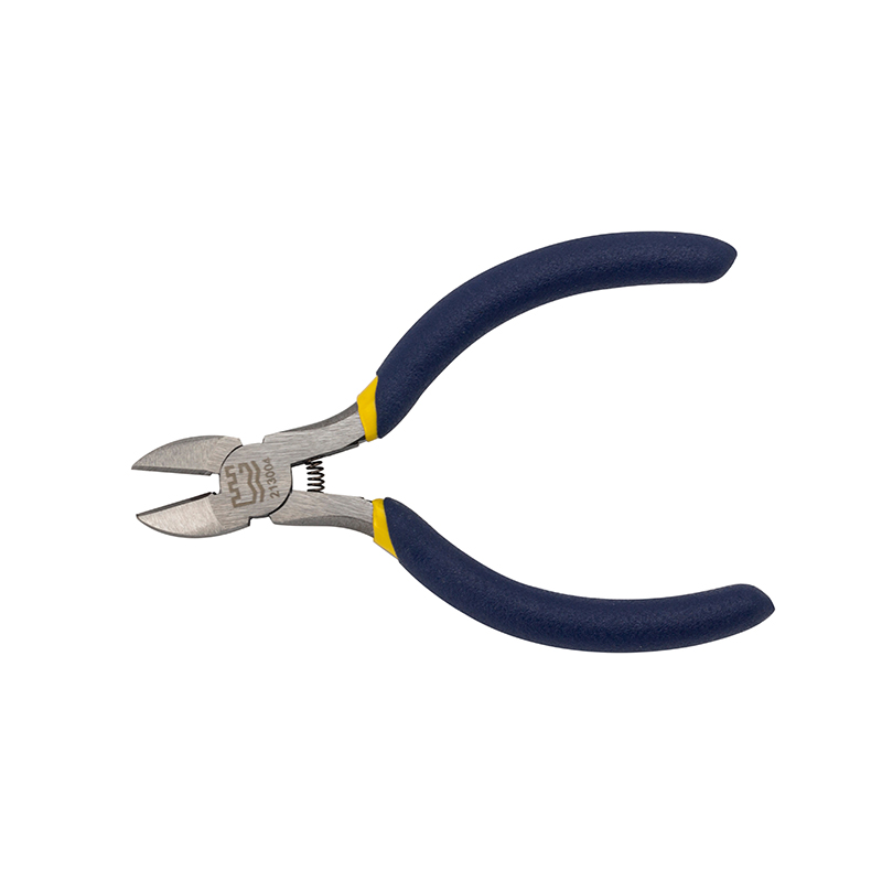 Great Wall American-Style Polished Mini Diagonal Cutters Pliers, Dip Handle