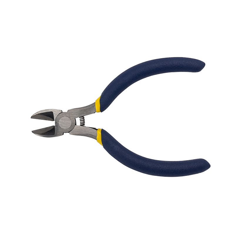 Great Wall American-Style Polished Mini Diagonal Cutters Pliers, Dip Handle