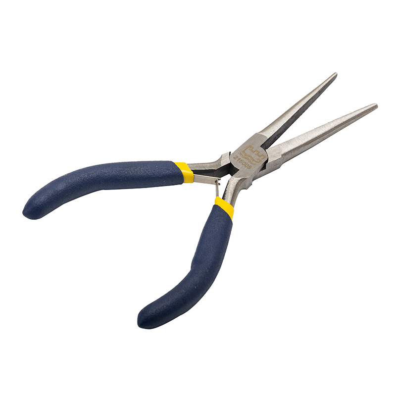 Great Wall American-Style Polished Mini Needle Nose Pliers, Dip Handle