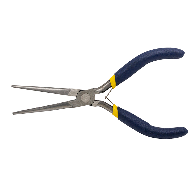 Great Wall American-Style Polished Mini Needle Nose Pliers, Dip Handle