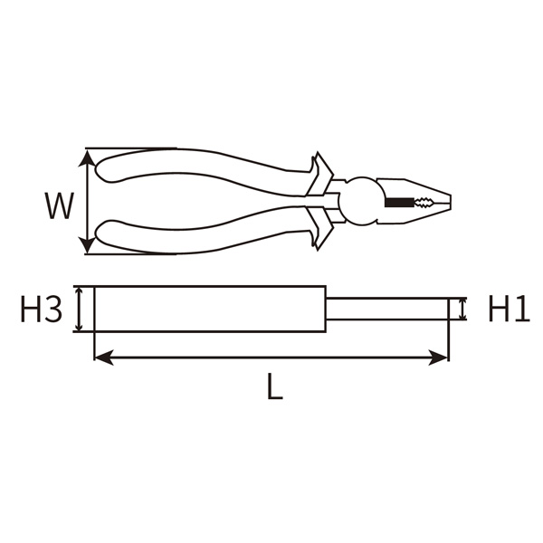 Great Wall European-Style Combination Pliers