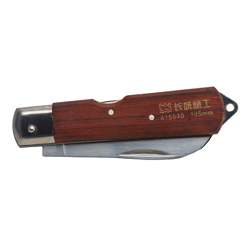 Great Wall Wood Handle Multifunctional Electrician Knife