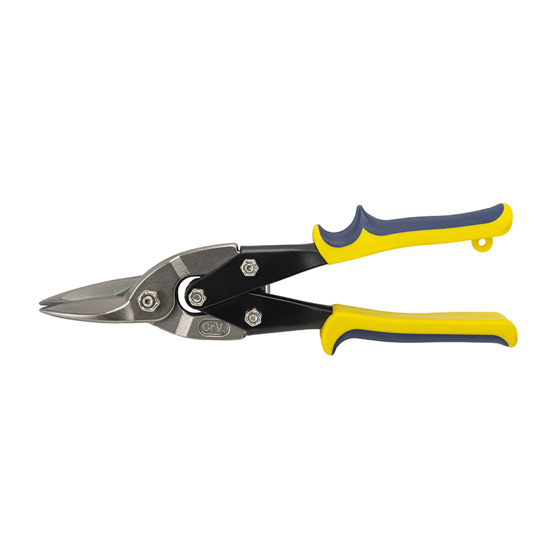 Great Wall Cr-V Dual-Color Handle Straight-Cut Aviation Snips