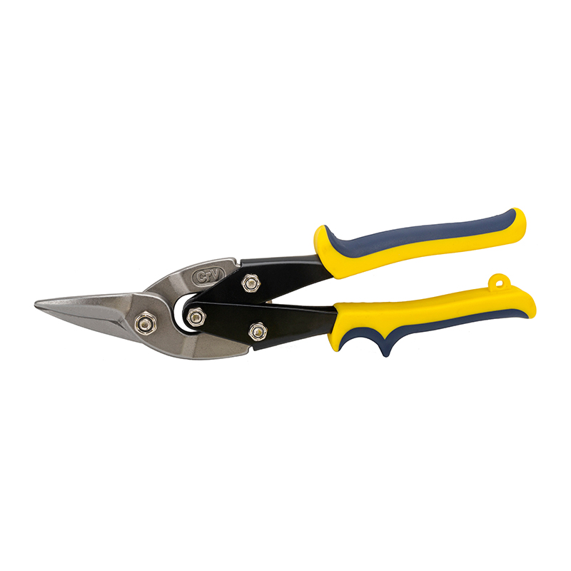 Great Wall Cr-V Dual-Color Handle Left-Cut Aviation Snips