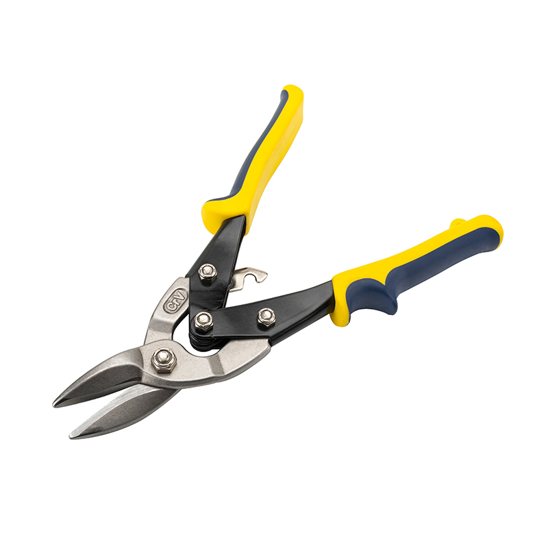 Great Wall Cr-V Dual-Color Handle Left-Cut Aviation Snips