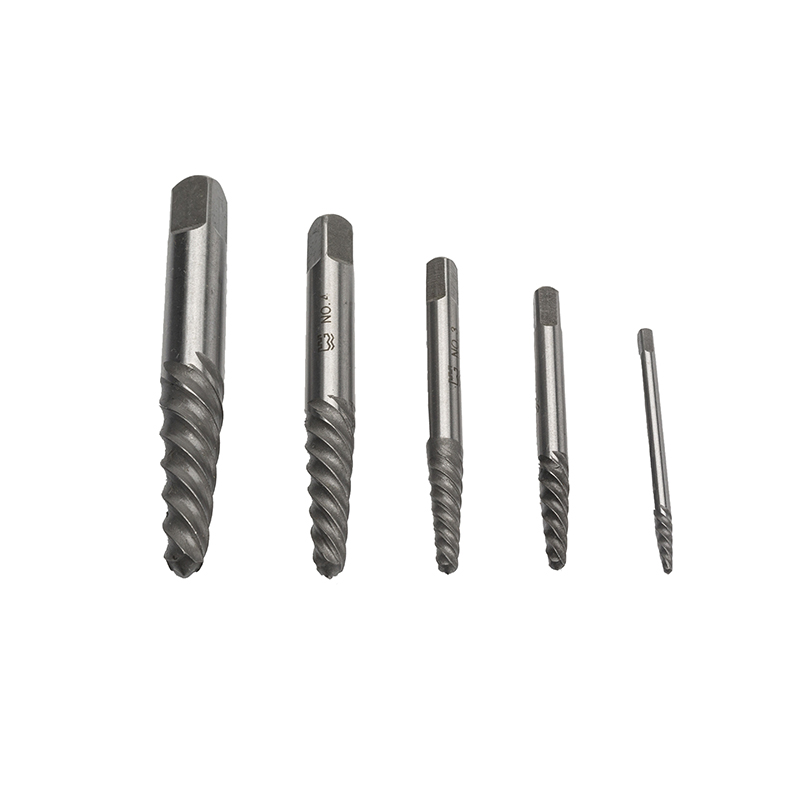 Great Wall Professional 5pcs Coarse Thread Broken Screw Extractor Set