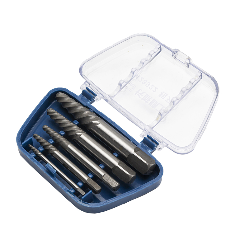 Great Wall Professional 5pcs Coarse Thread Broken Screw Extractor Set