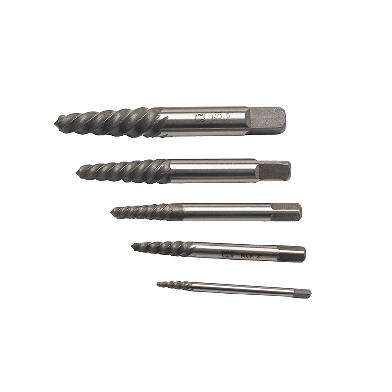 Great Wall Professional 5pcs Coarse Thread Broken Screw Extractor Set