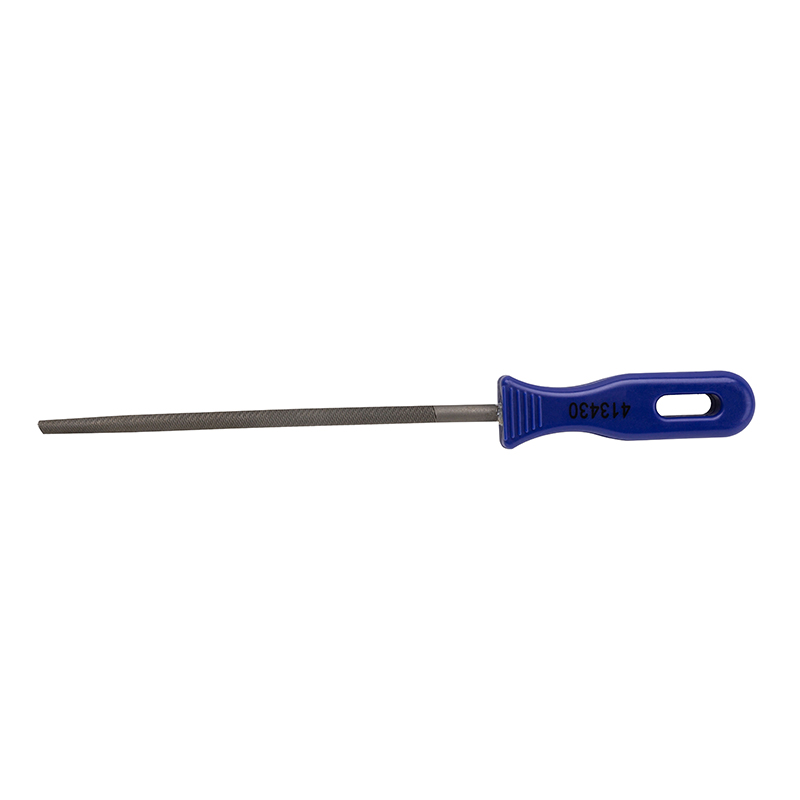 Great Wall Plastic Handle Round File, Coarse Teeth