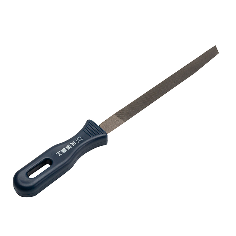 Great Wall Plastic Handle Triangular File, Coarse Teeth