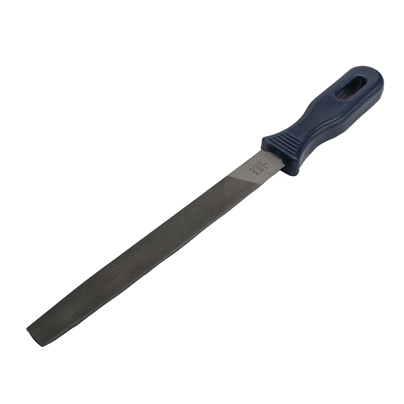 Great Wall Plastic Handle Half-Round File, Coarse Teeth