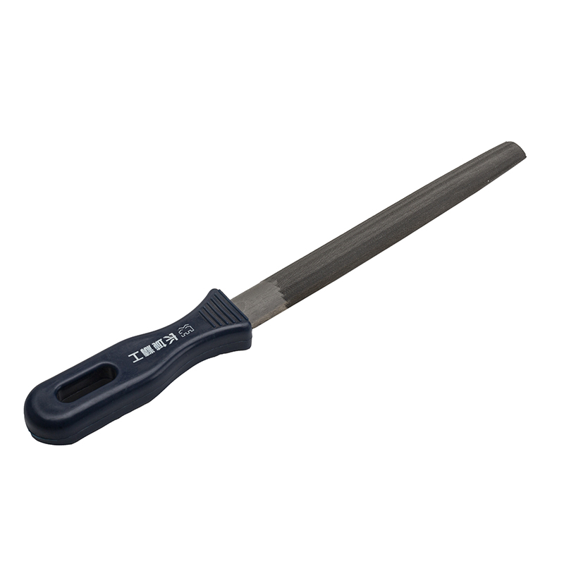 Great Wall Plastic Handle Half-Round File, Medium Teeth