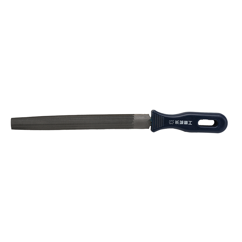 Great Wall Plastic Handle Half-Round File, Medium Teeth