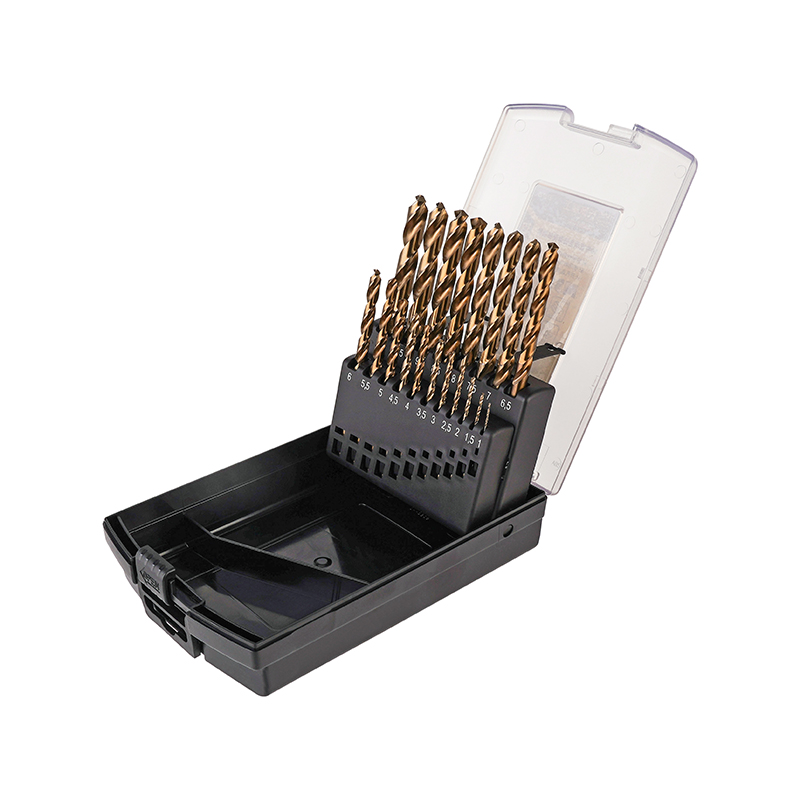 Great Wall 19-Piece Straight Cobalt Twist Drill Set