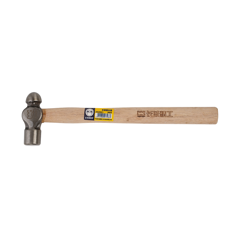 Great Wall Wooden Handle Ball-Peen Hammer