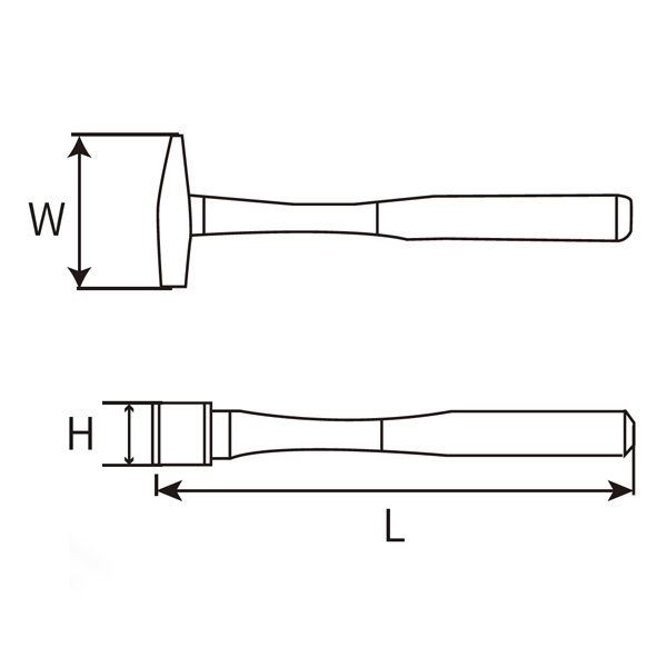 Great Wall Fiber Handle Machinist Hammer