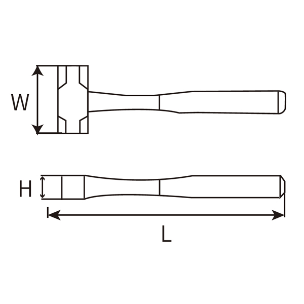 Great Wall Fiber Handle Sledge Hammer