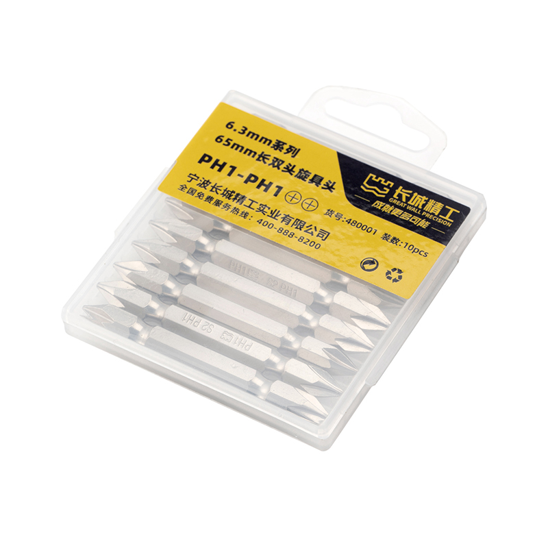 Great Wall 6.3mm/65mm Double-Ended Phillips Screwdriver Bits