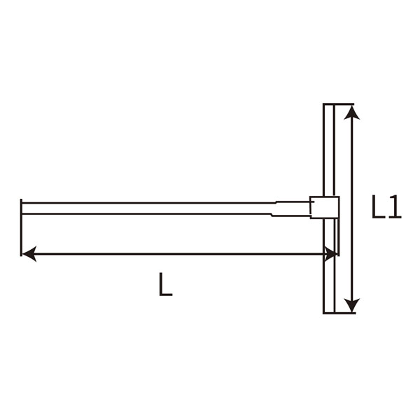 Great Wall T-Type Sliding Hex Key