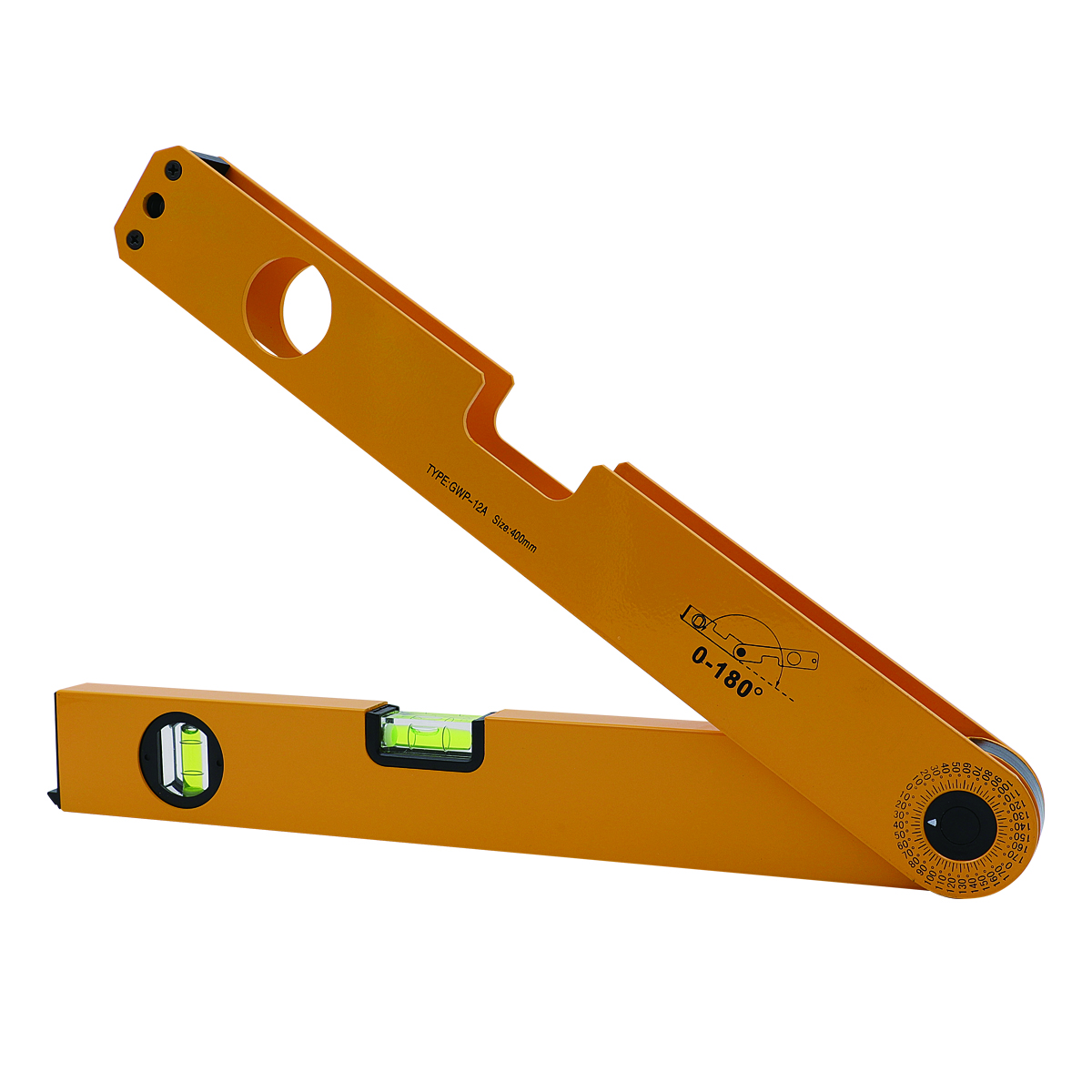 12A tape angle measuring spirit level